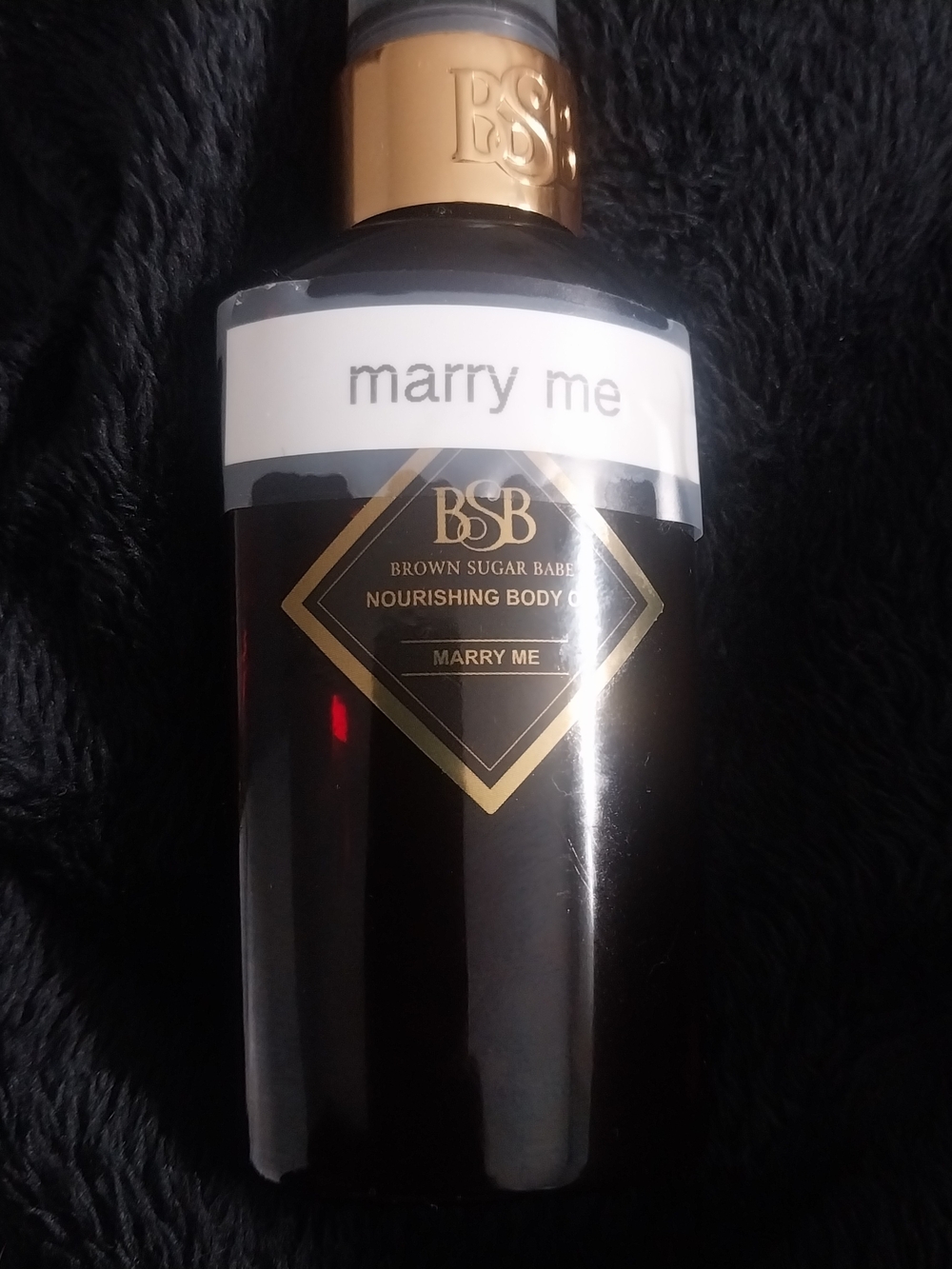 Brown Sugar Babe 'Marry Me' Nourishing Body Oil - 2oz New With Box